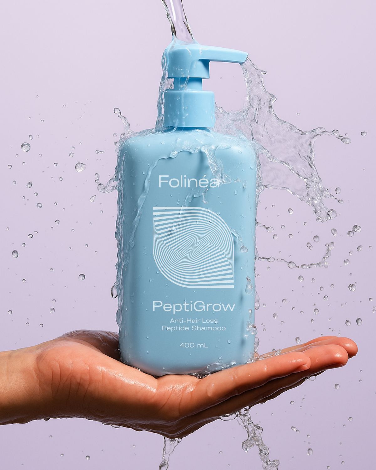 PeptiGrow⁺™ Peptide-Active Shampoo -  GHK-Cu, NMN & 30+ Functional Ingredients