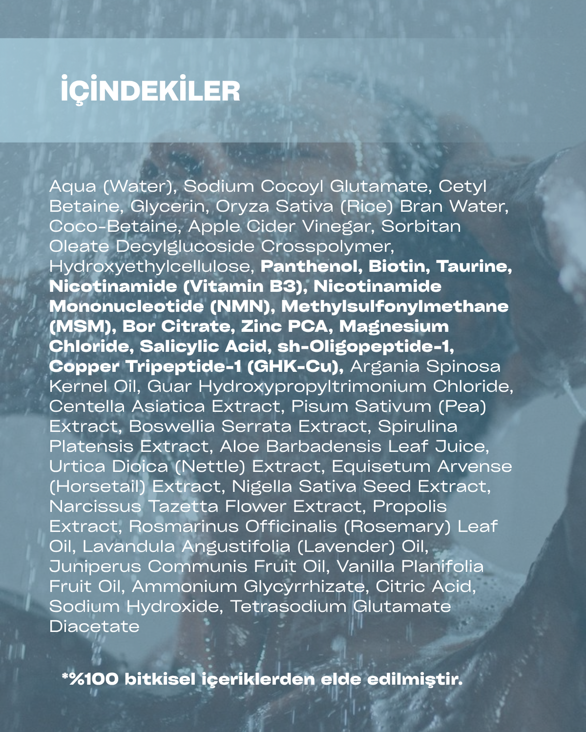 PeptiGrow⁺™ Peptide-Active Shampoo -  GHK-Cu, NMN & 30+ Functional Ingredients