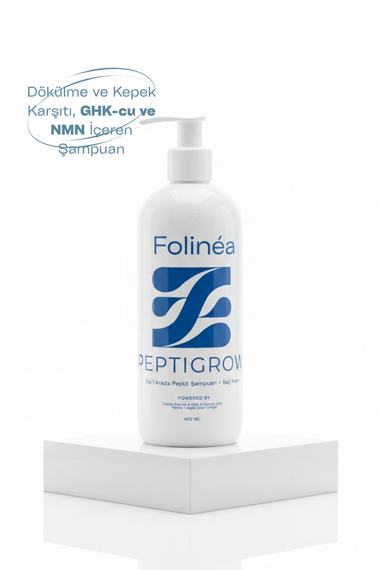PeptiGrow⁺™ Dökülme ve Saç Derisi Sorunları İçin Şampuan